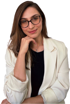 Retrato da psicóloga Carolina Cunha Levek